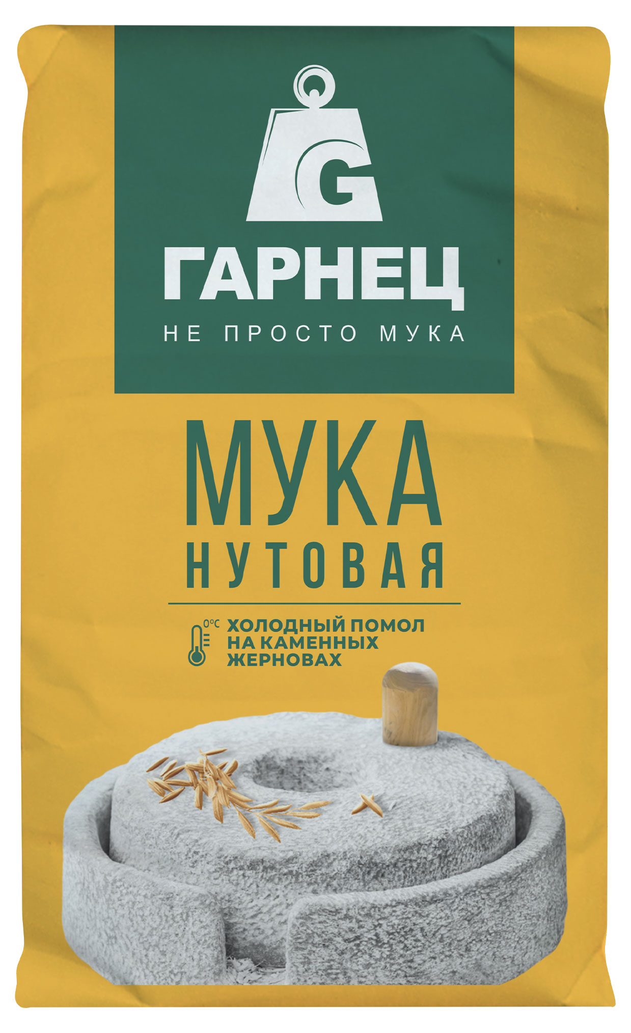 Мука нутовая «ГАРНЕЦ», 400 г