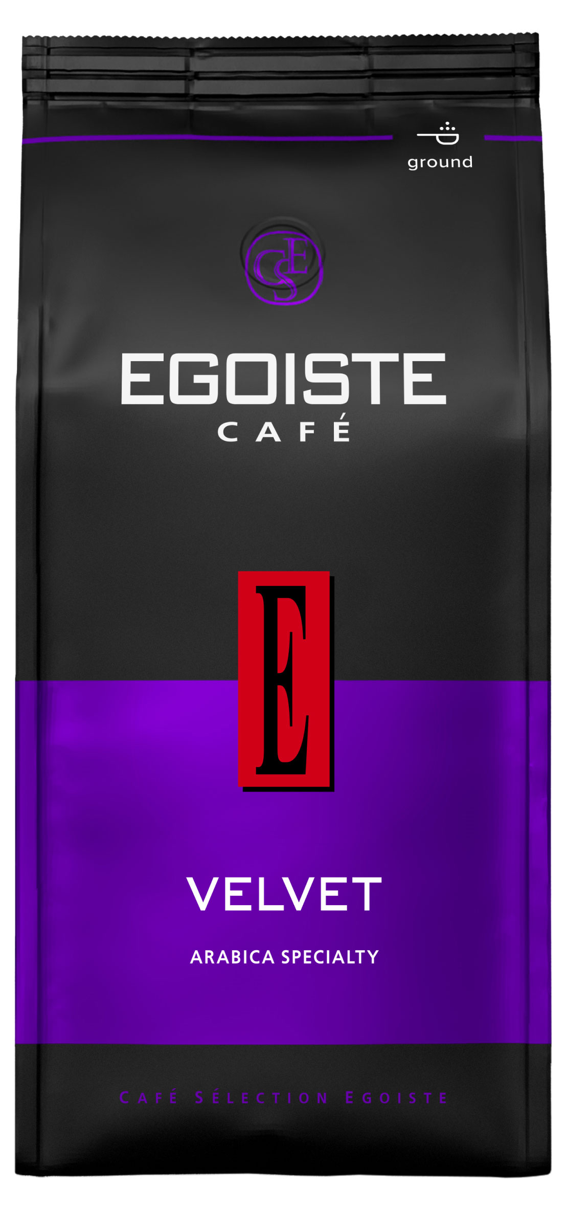 Egoiste | Кофе молотый Egoiste Velvet Arabica, 200 г