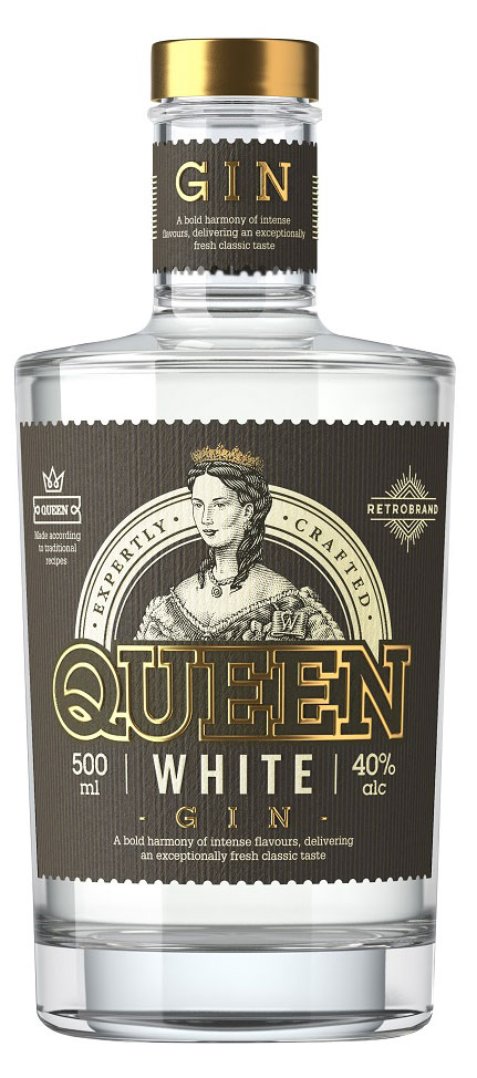 Джин Queen White Россия, 0,5 л