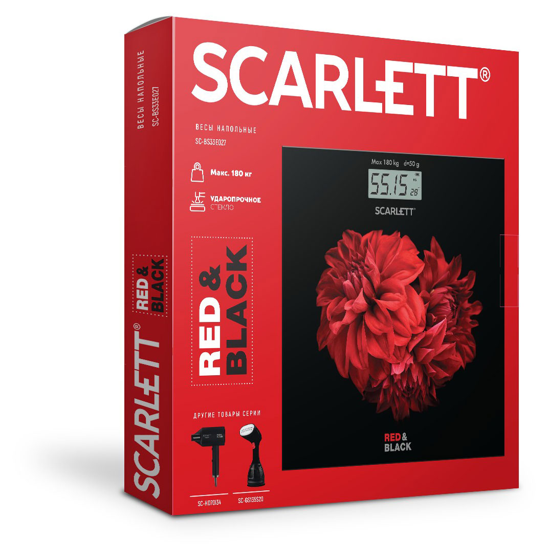 Весы напольные Scarlett SC-BS33E027