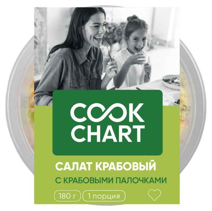 Cook Chart | Салат Cook Chart Крабовый, 180 г