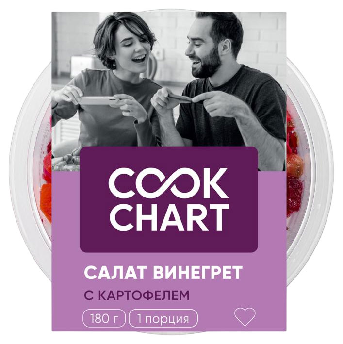 Cook Chart | Салат Cook Chart Винегрет, 160 г