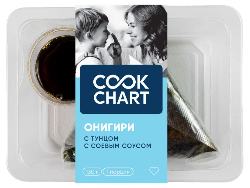 Cook Chart | Онигири Cook Chart с филе тунца, 130 г