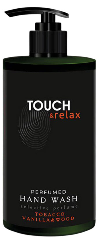 

Гель для мытья рук парфюмированный Touch& Relax Табак ваниль и древесные ноты, 450 мл