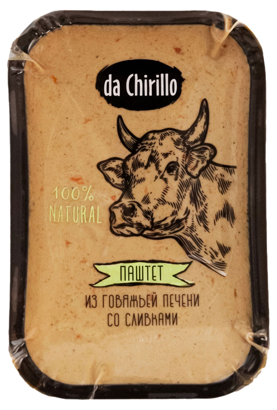 da Chirillo | Паштет da Chirillo из говяжьей печени со сливками, 200 г