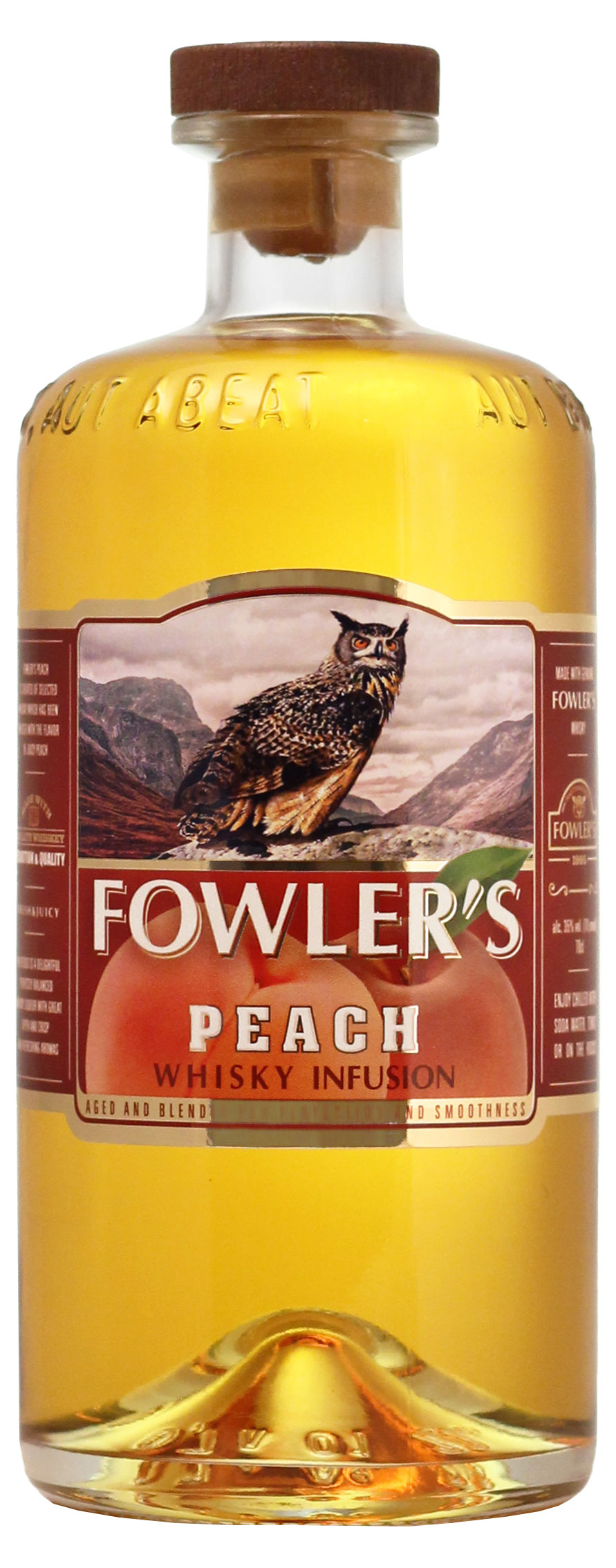 Fowler's | Висковый напиток Fowler's Персик Россия, 0,7 л