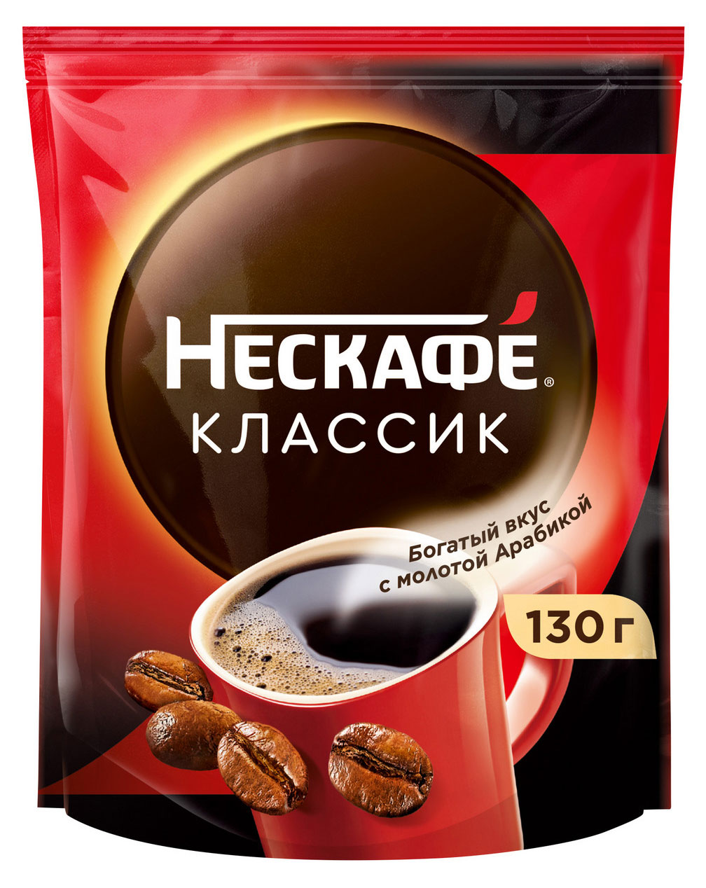 Кофе растворимый Nescafe Classic, 130 г