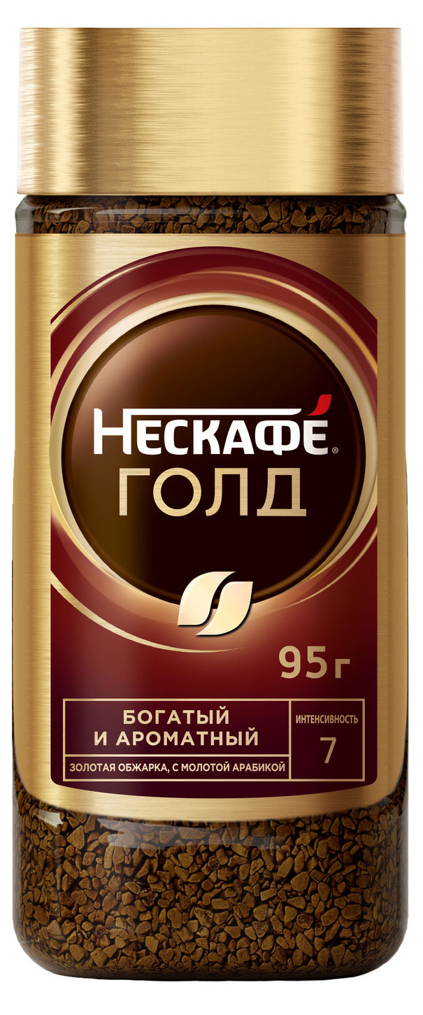 Нескафé | Кофе растворимый «Нескафé» GOLD, 95 г