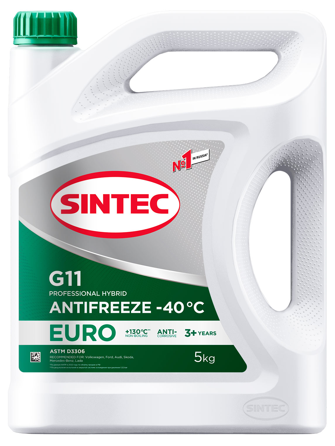 

Антифриз Sintec Euro -40 С, 5 л