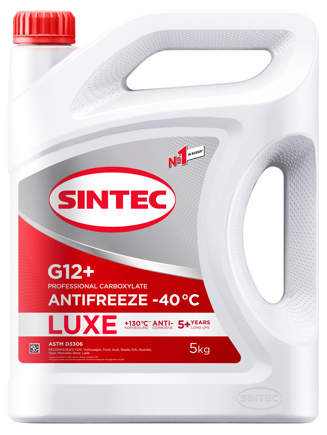 Sintec | Антифриз Sintec Lux G12, 5 л