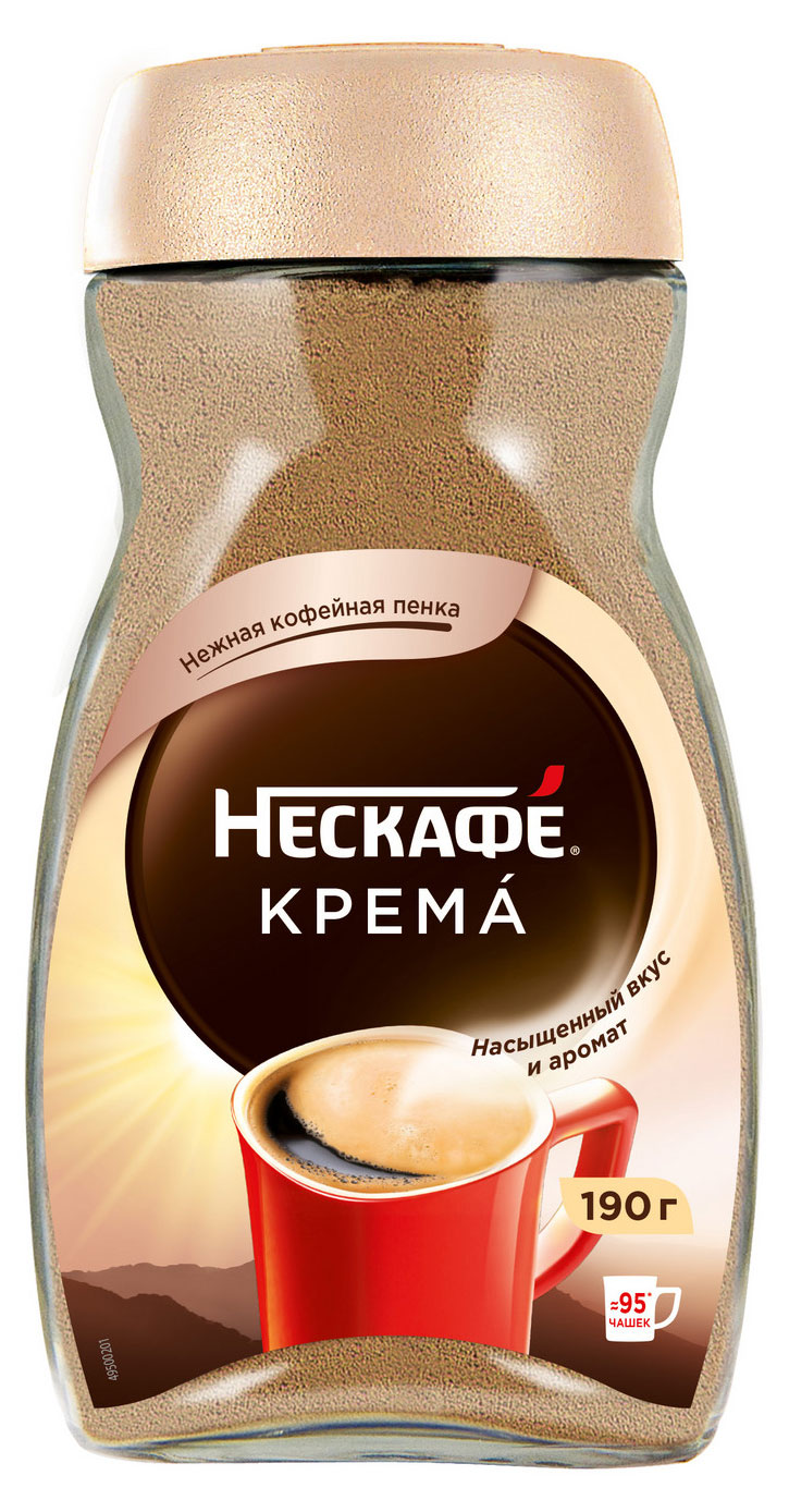 Кофе растворимый Nescafe Classic Crema, 190 г