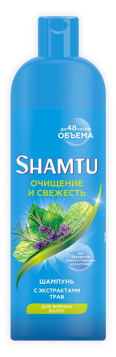 

Шампунь для волос Shamtu Очищение и свежесть, 500 мл