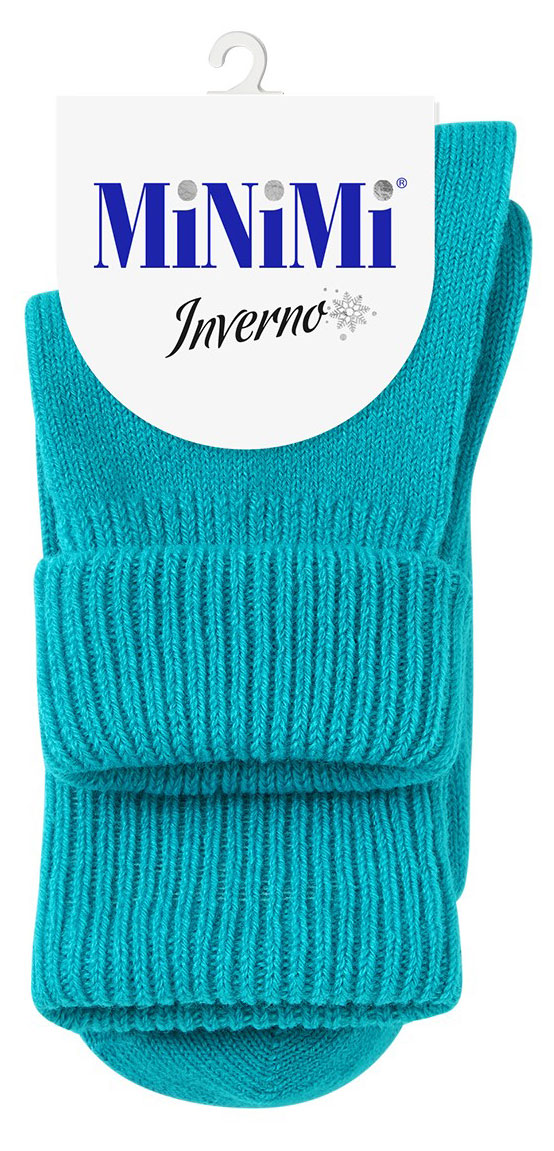 Носки женские MINIMI Inverno бирюзовые