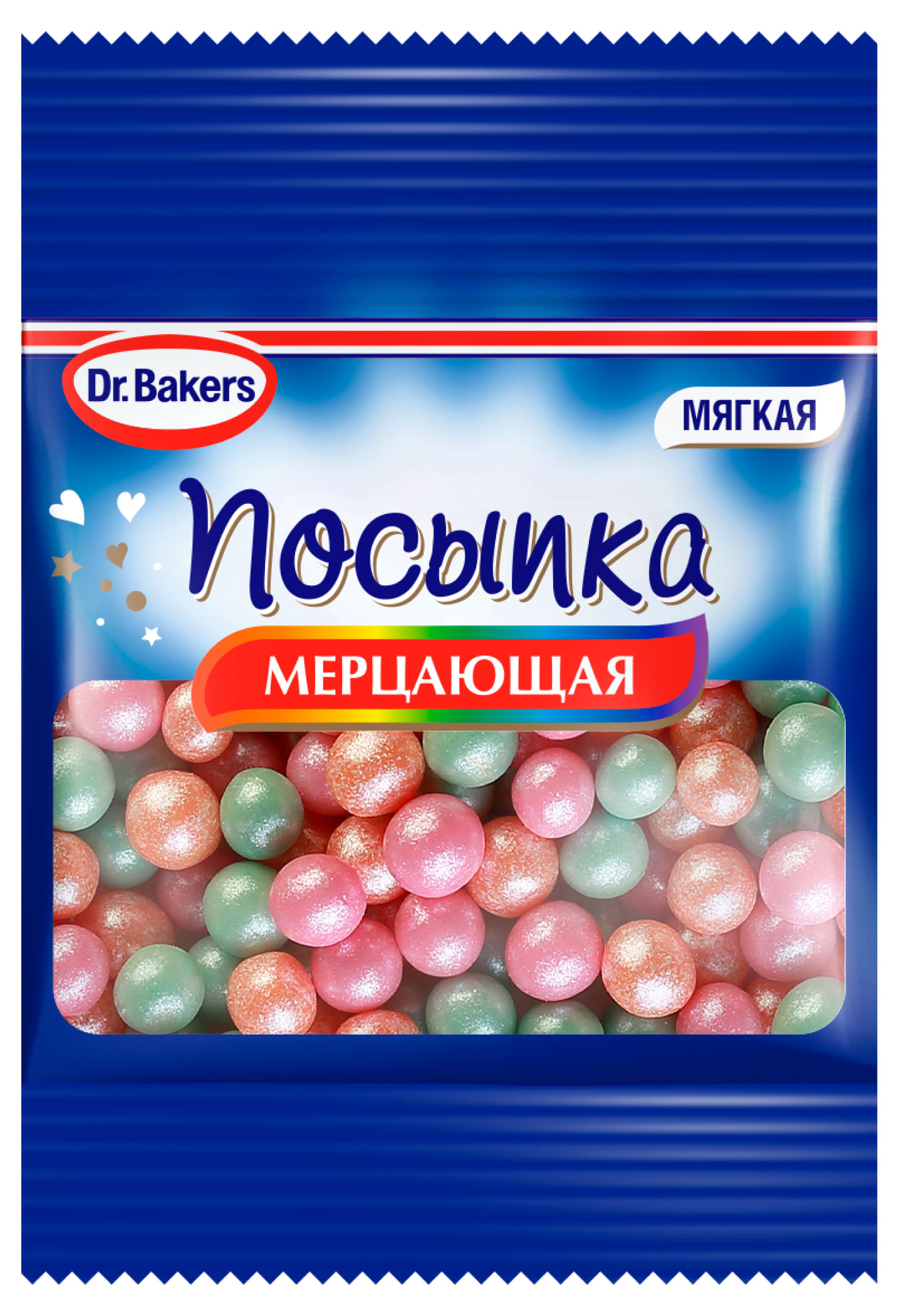 Посыпка Dr.Bakers Мерцающая, 10 г