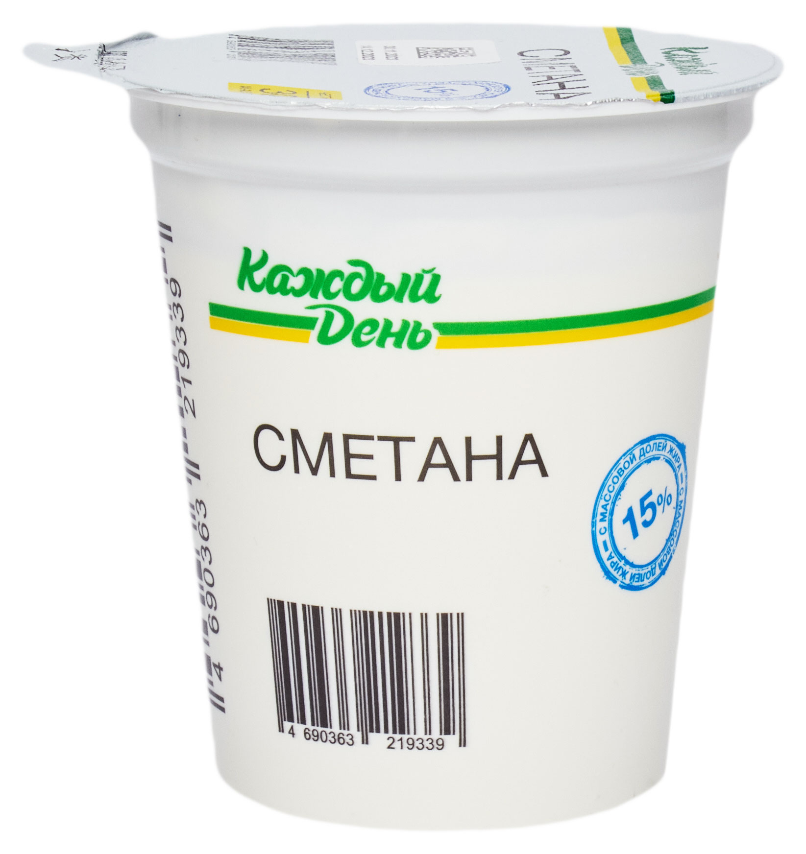 Сметана «Каждый день» 15%, 300 г