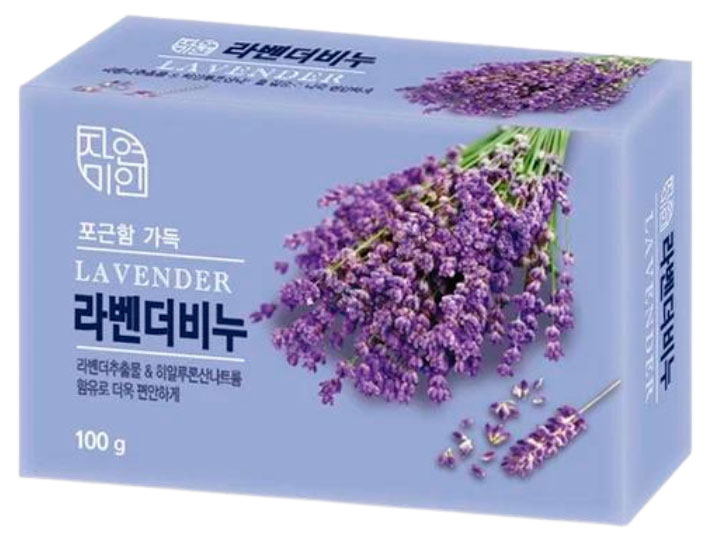 Мыло туалетное Mukunghwa lavender beauty лаванда, 100 г