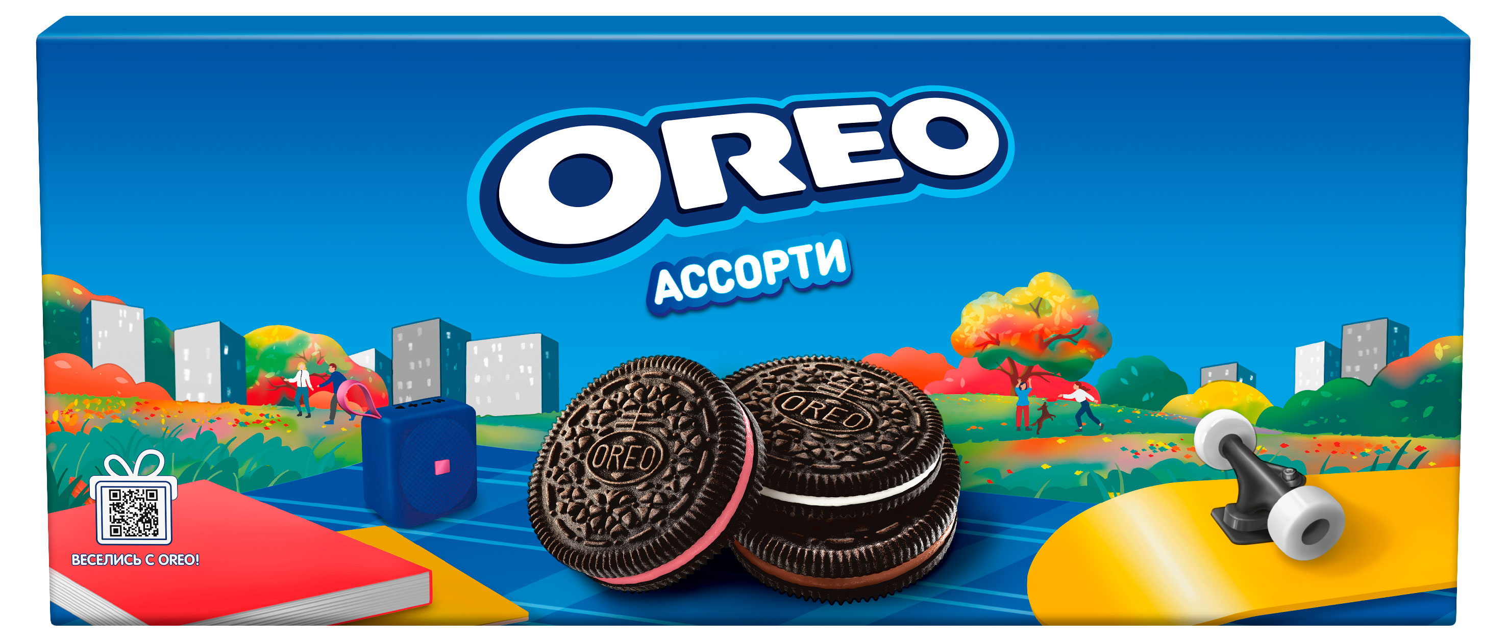 OREO | Набор печень OREO Ассорти, 342 г