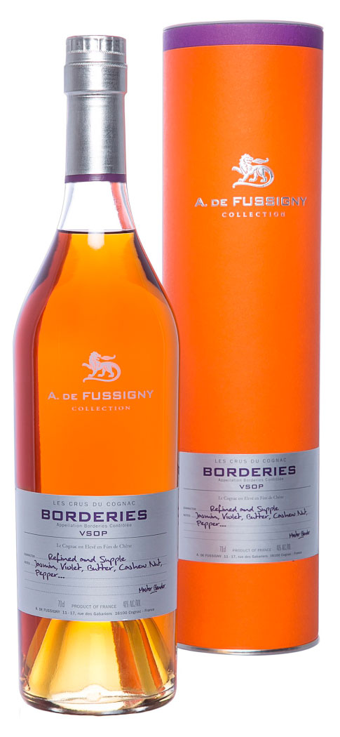 Коньяк A. de Fussigny Borderies VSOP Франция, 0,7 л