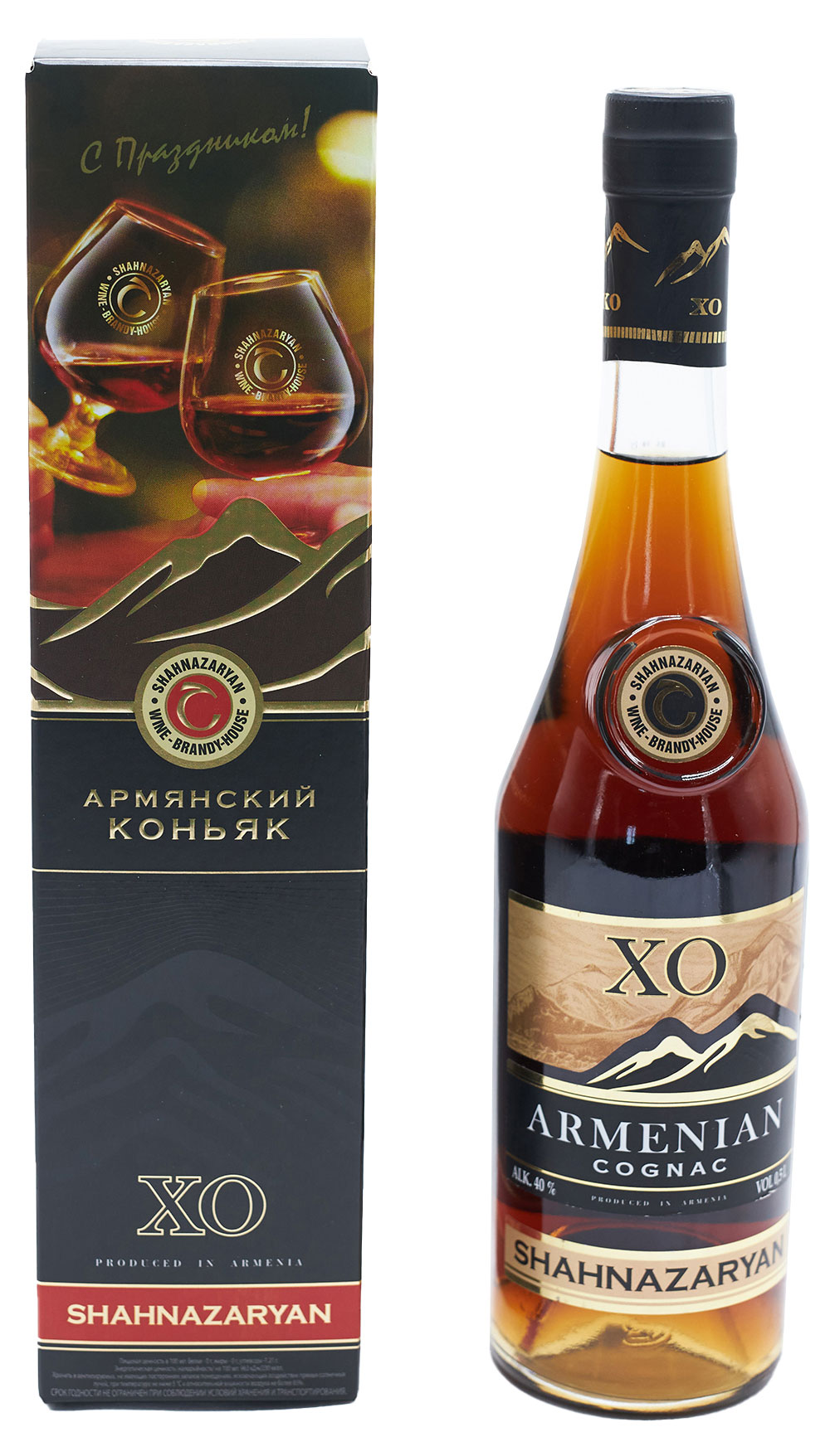 Коньяк SHAHNAZARYAN XO Россия, 0,5 л