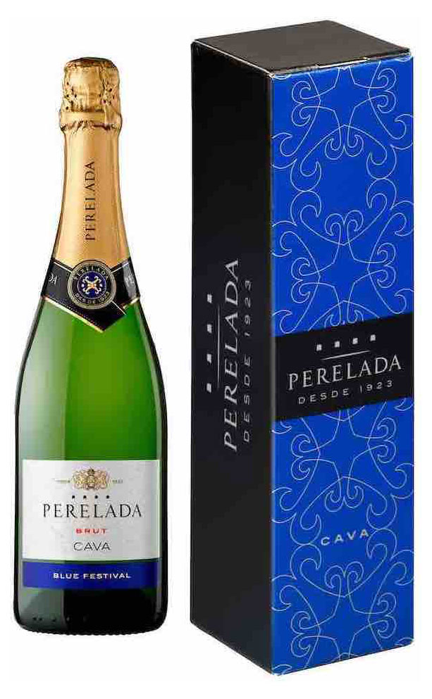 Игристое вино Perelada Brut белое брют Испания 0,75 л