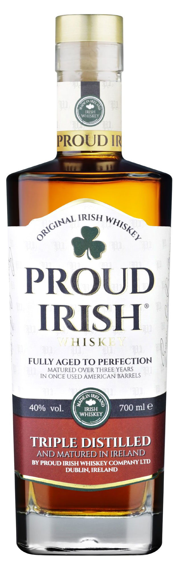 Виски купажированный Proud Irish Ирландия, 0,7 л