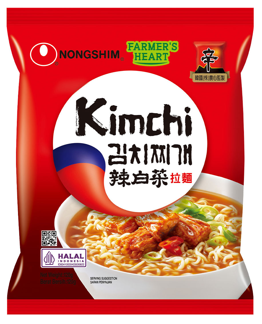 Nongshim | Лапша быстрого приготовления Nongshim Кимчи Рамен, 120 г