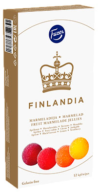 Мармелад Fazer Finlandia ассорти, 260 г