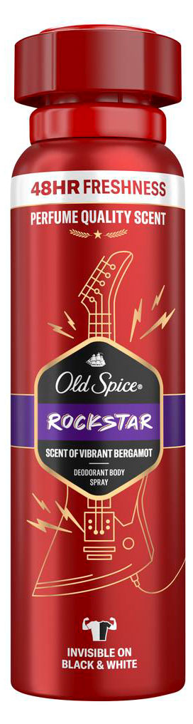 Дезодорант Old Spice RockStar с ароматом бергамота, 150 мл