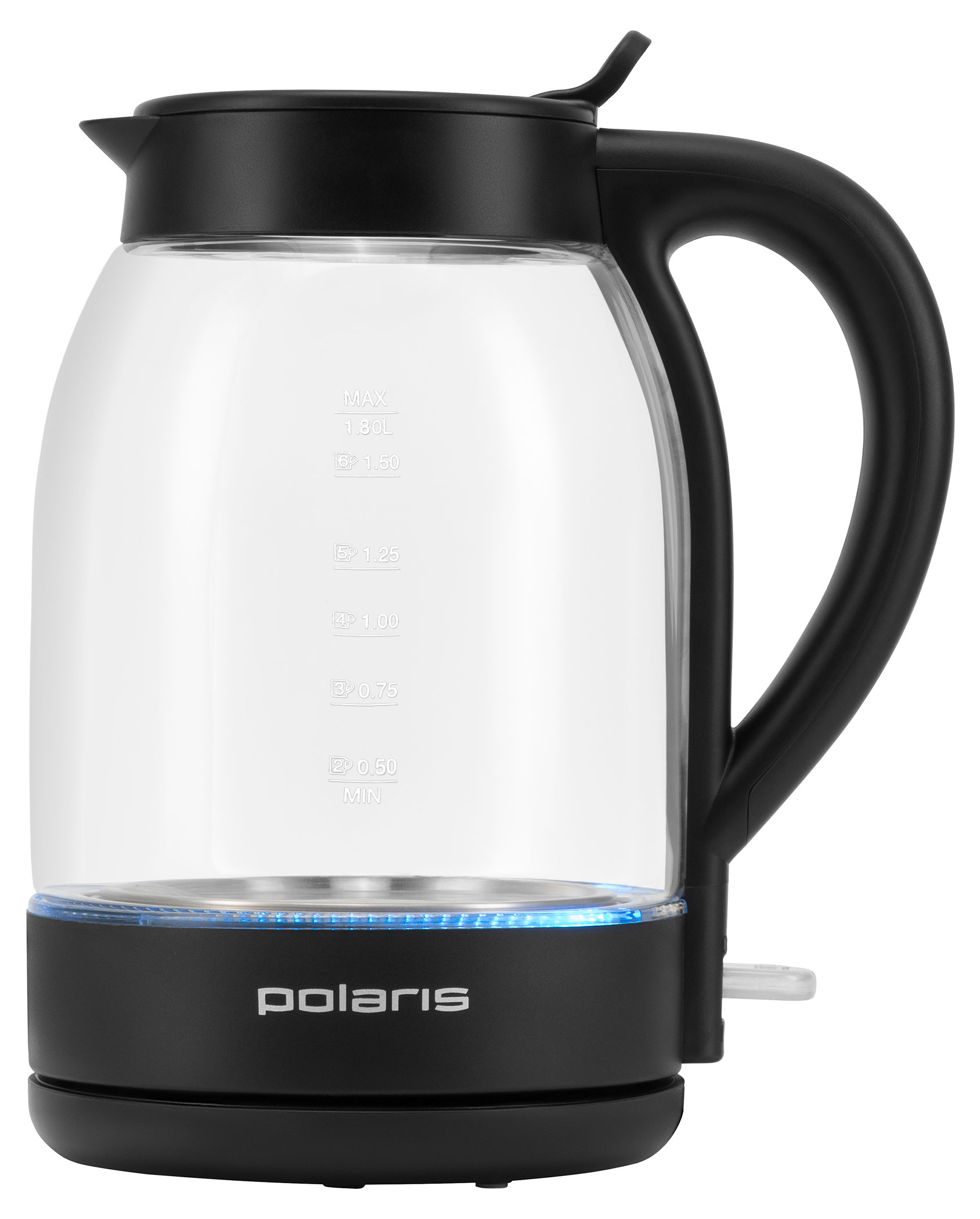 Электрочайник Polaris PWK 1797CGL Water Way Pro Черный