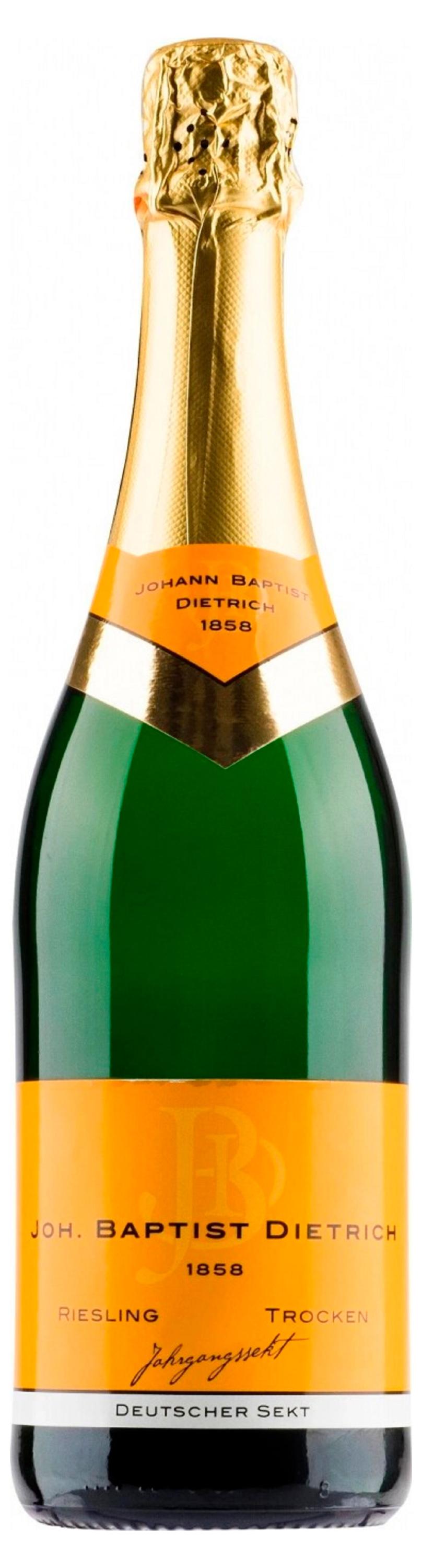 Игристое вино Joh. Baptist Dietrich Riesling Brut белое брют Германия, 0,75 л