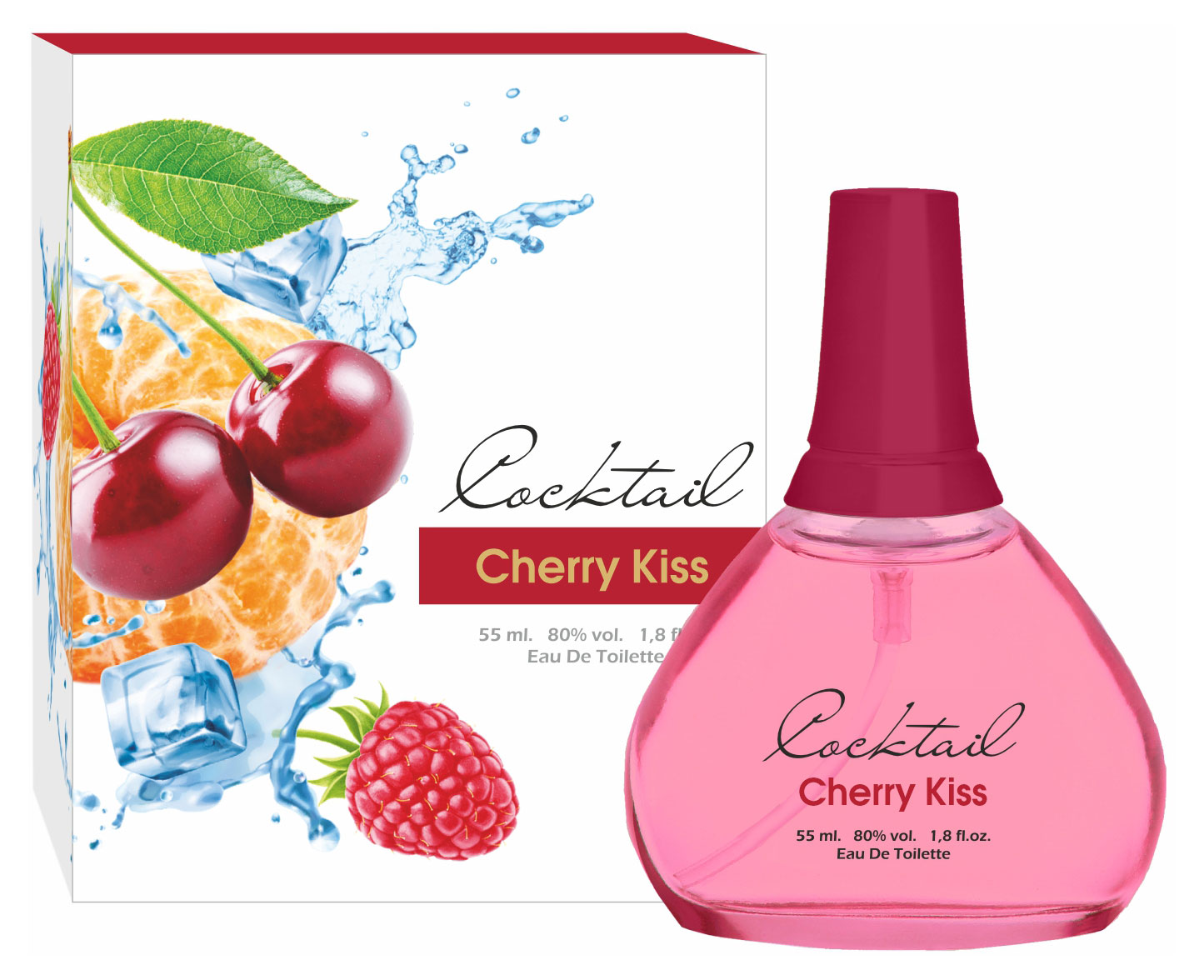 Apple Parfums | Туалетная вода женская Apple Parfums Coctail cherry kiss, 55 мл