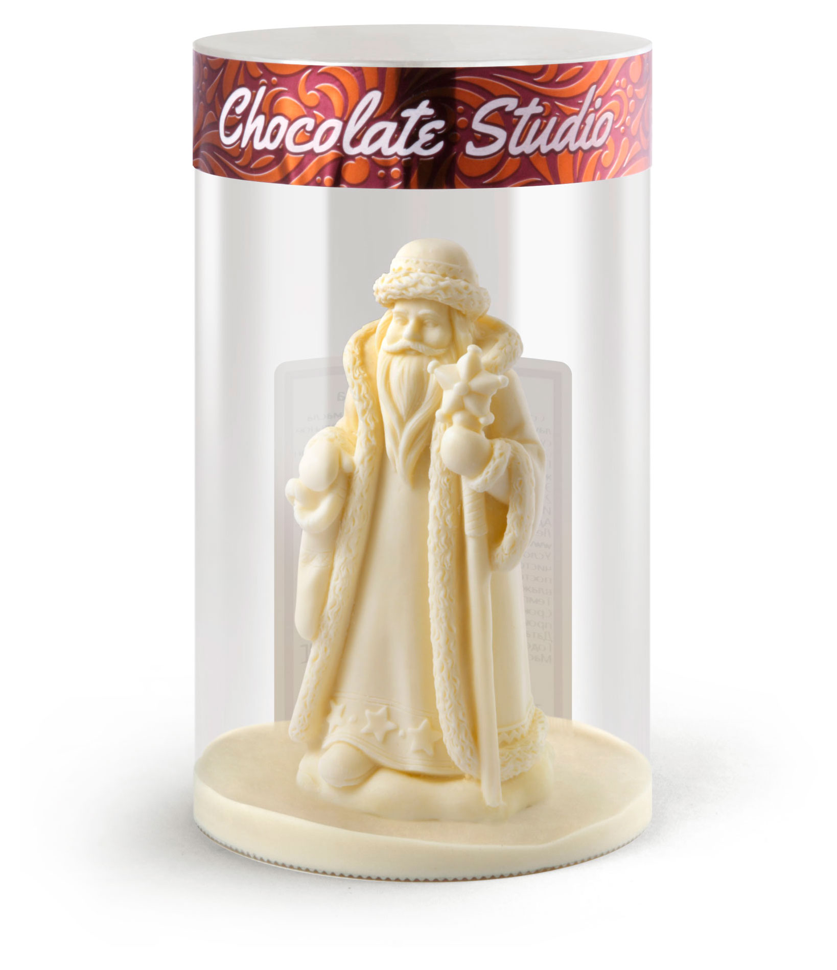 Шоколадная фигурка Chocolate Studio Дед Мороз Классика, 90 г