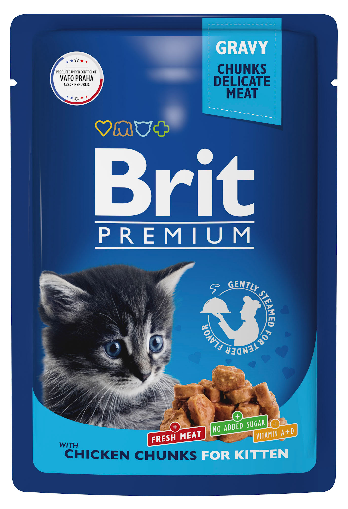 Корм для котят Brit Premium с курочкой, 85 г