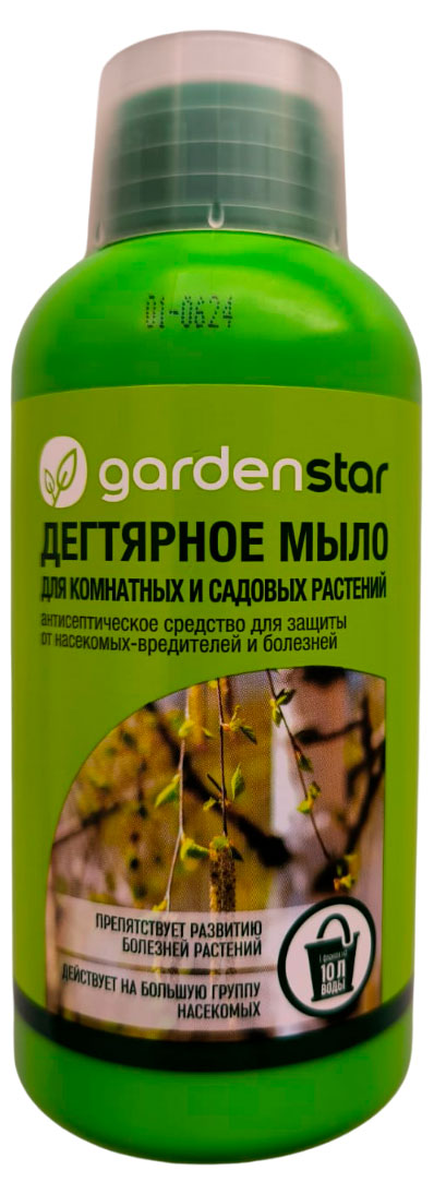 Мыло дегтярное Garden Star для комнатных и садовых растений, 250 мл