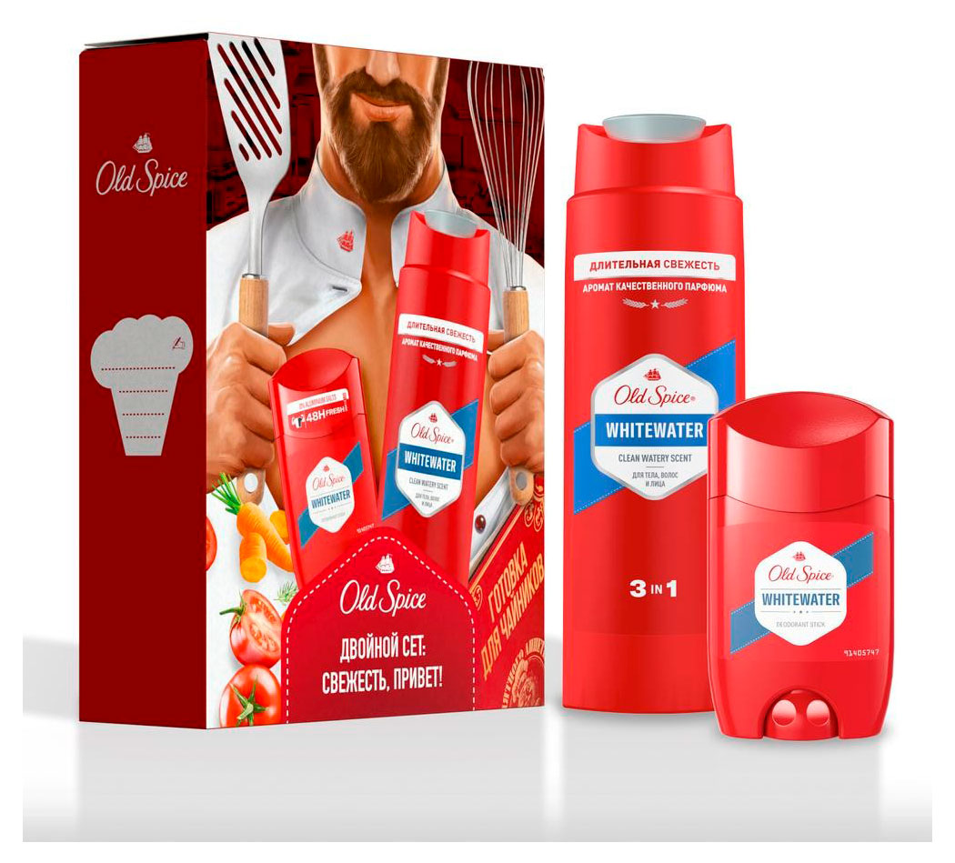 Подарочный набор Old Spice Гель для душа + дезодорант, 300 мл