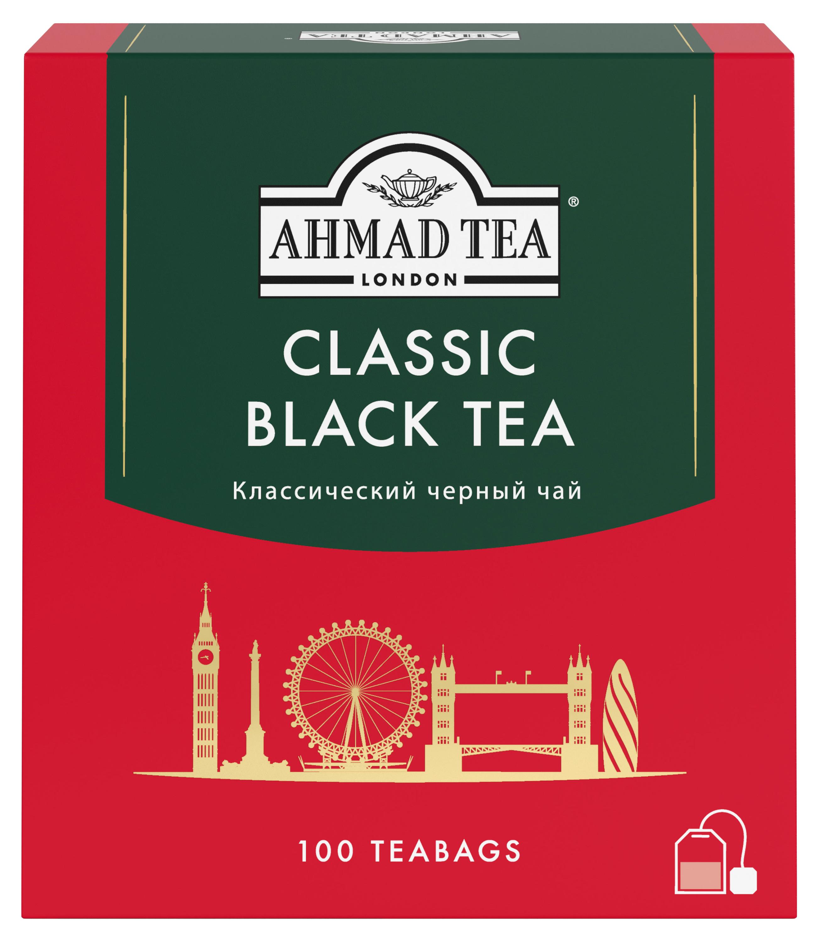 Ahmad Tea | Чай черный Ahmad Tea классический в пакетиках, 100х2 г