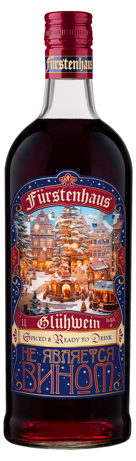 Напиток виноградосодержащий Gluhwein Furstenhaus Россия, 1 л