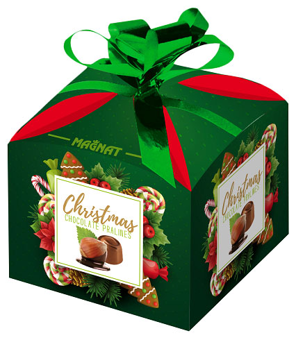 Конфеты MAGNAT Christmas Choco Hazelnut, 40 г