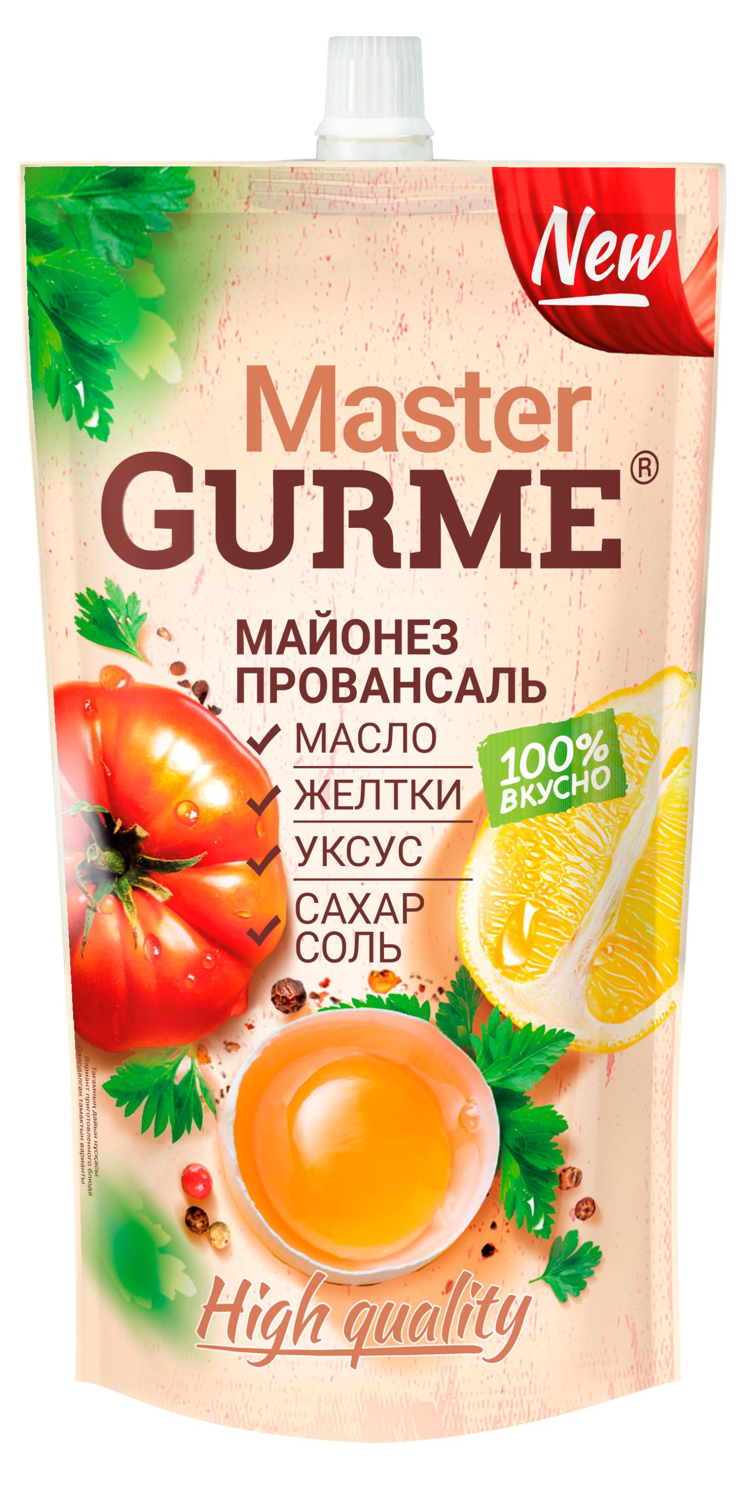 Майонез Master Gurme Провансаль 50.5%, 350 мл