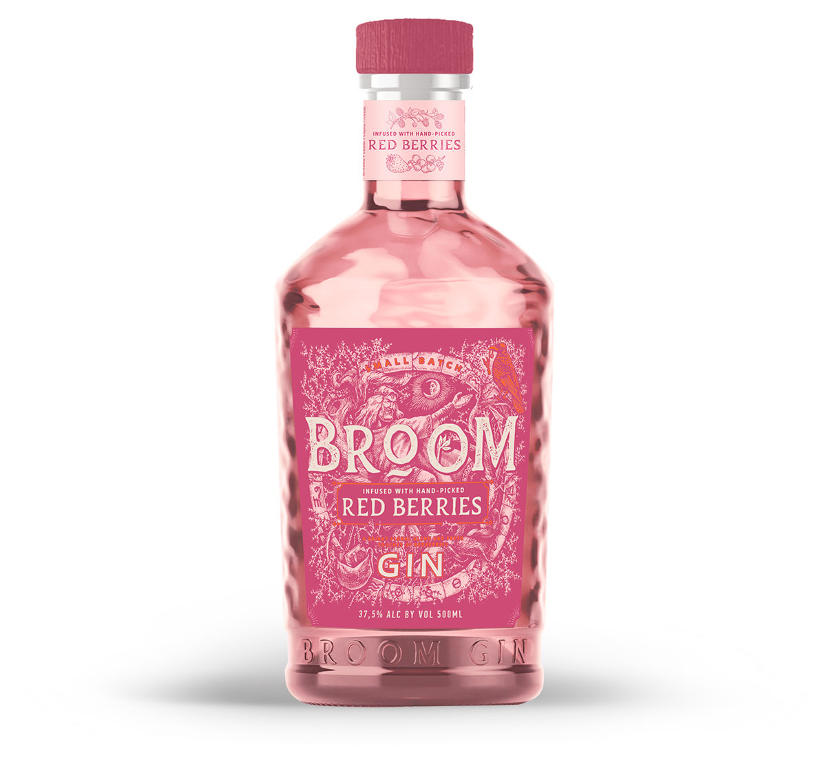 BROOM | Джин BROOM Pink 37,5% Россия, 0,5 л