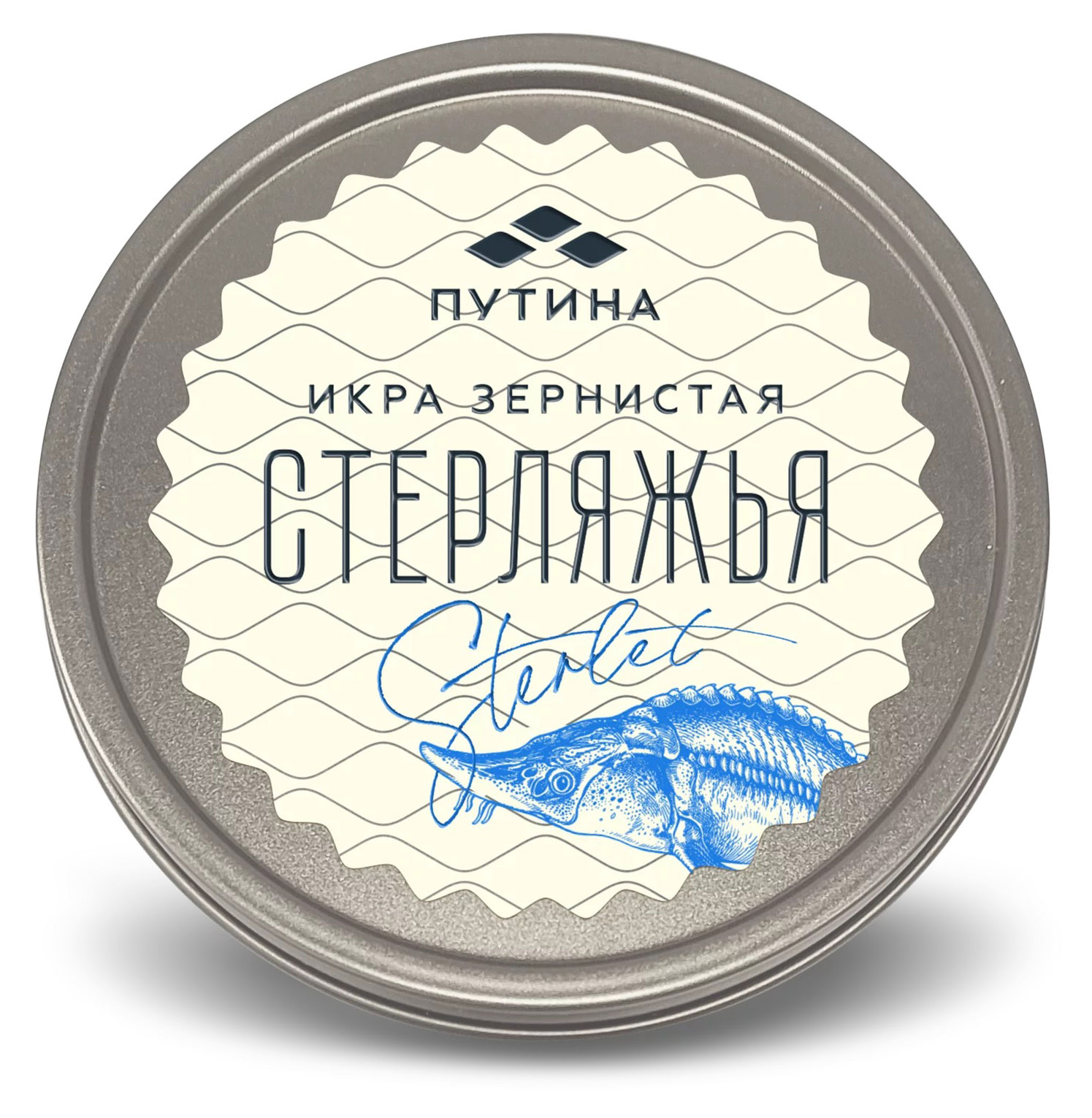 Икра зернистая стерляжья «Путина», 50 г