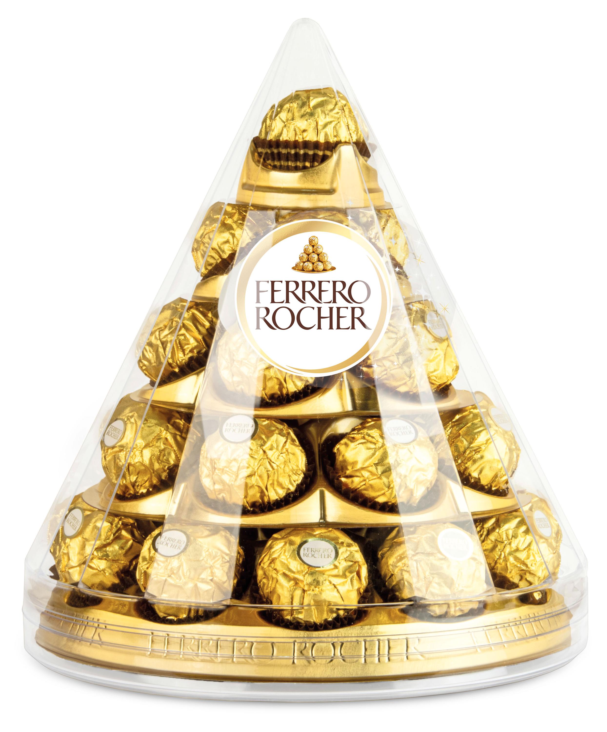 Набор конфет FERRERO Rocher из молочного шоколада конус, 350 г