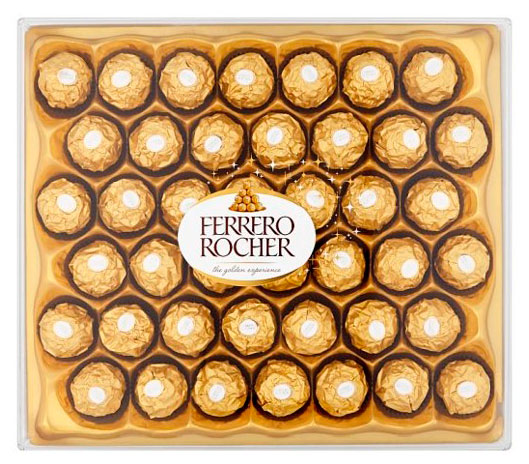 Набор конфет FERRERO Rocher из молочного шоколада, 525 г