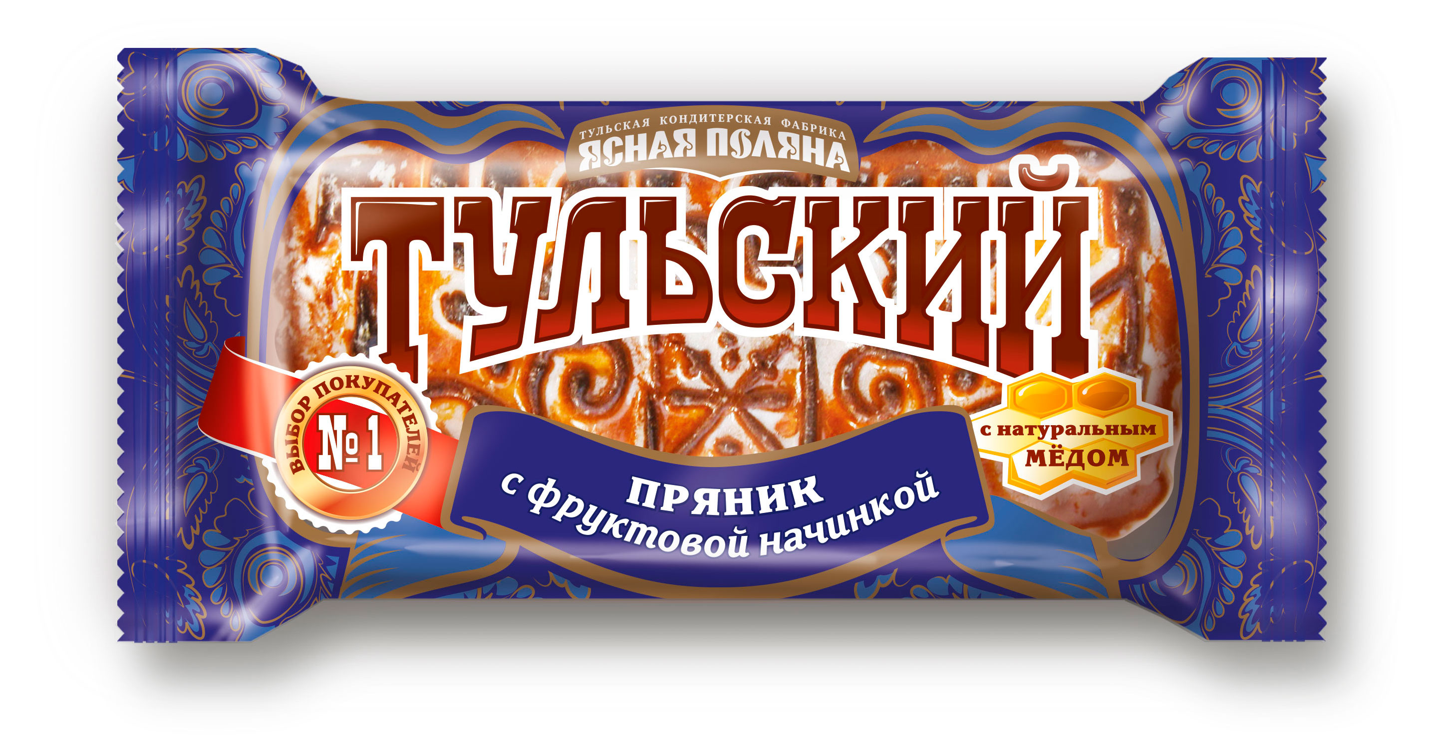 Пряник «Старая Тула» Тульский с фруктовой начинкой, 140 г