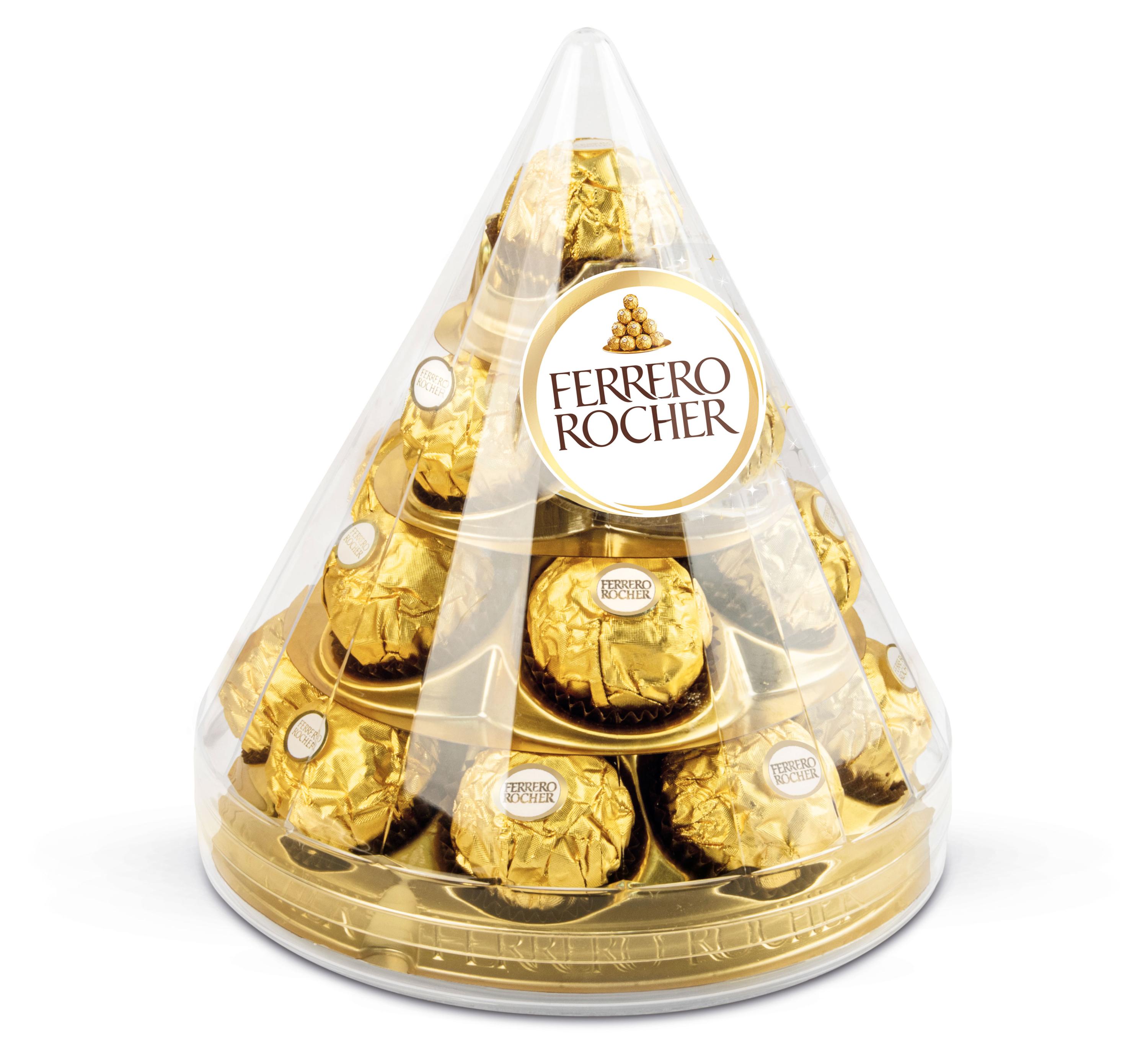 Набор конфет FERRERO Rocher the golden experience конус, 212,5 г