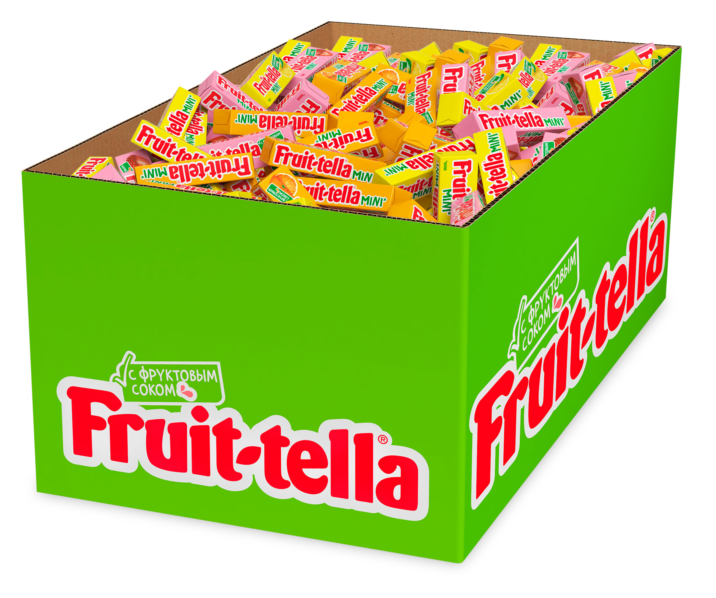 Конфеты жевательные Fruittella Мини, вес