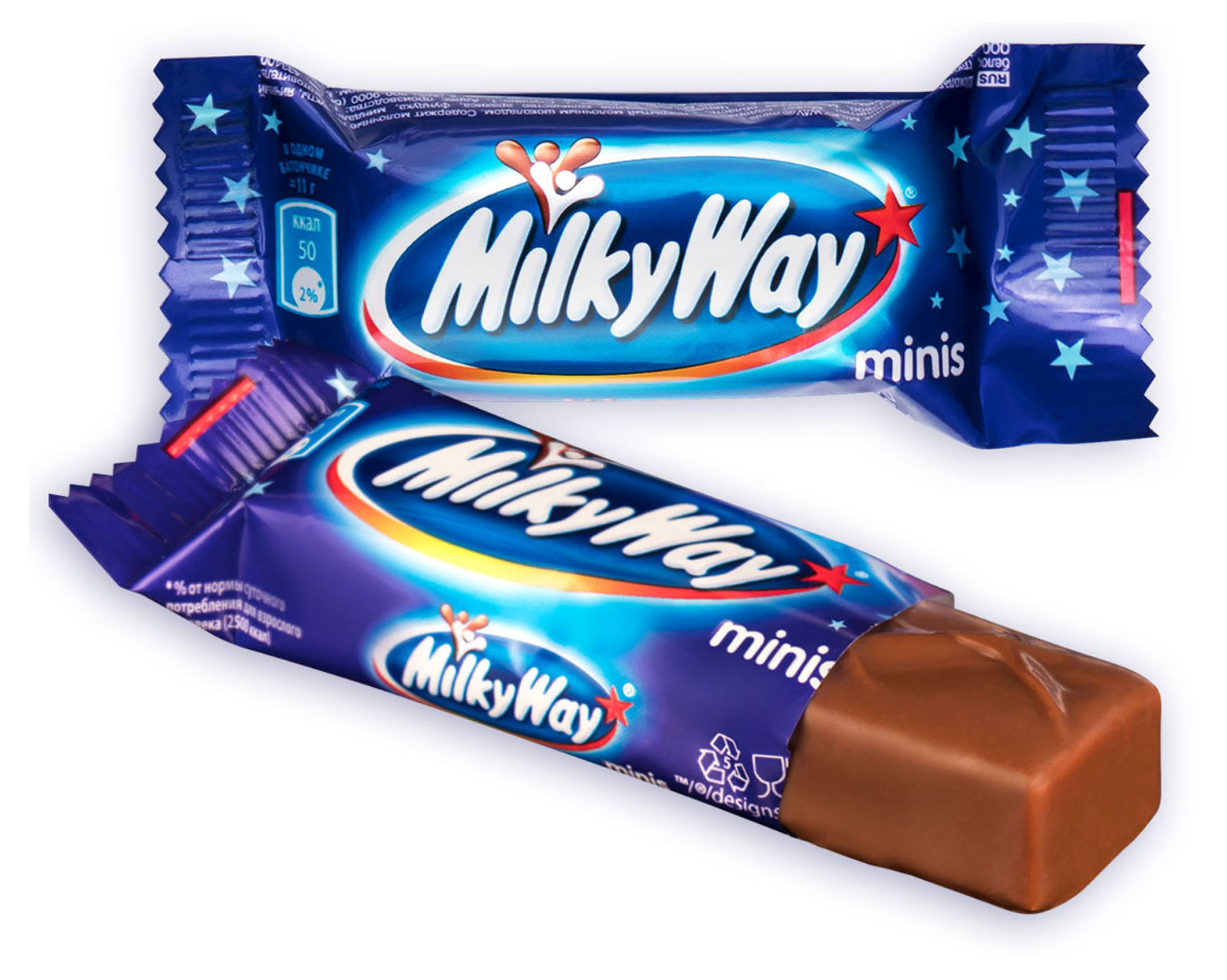 Конфеты шоколадные Milky Way Minis Шоколадный коктейль, вес