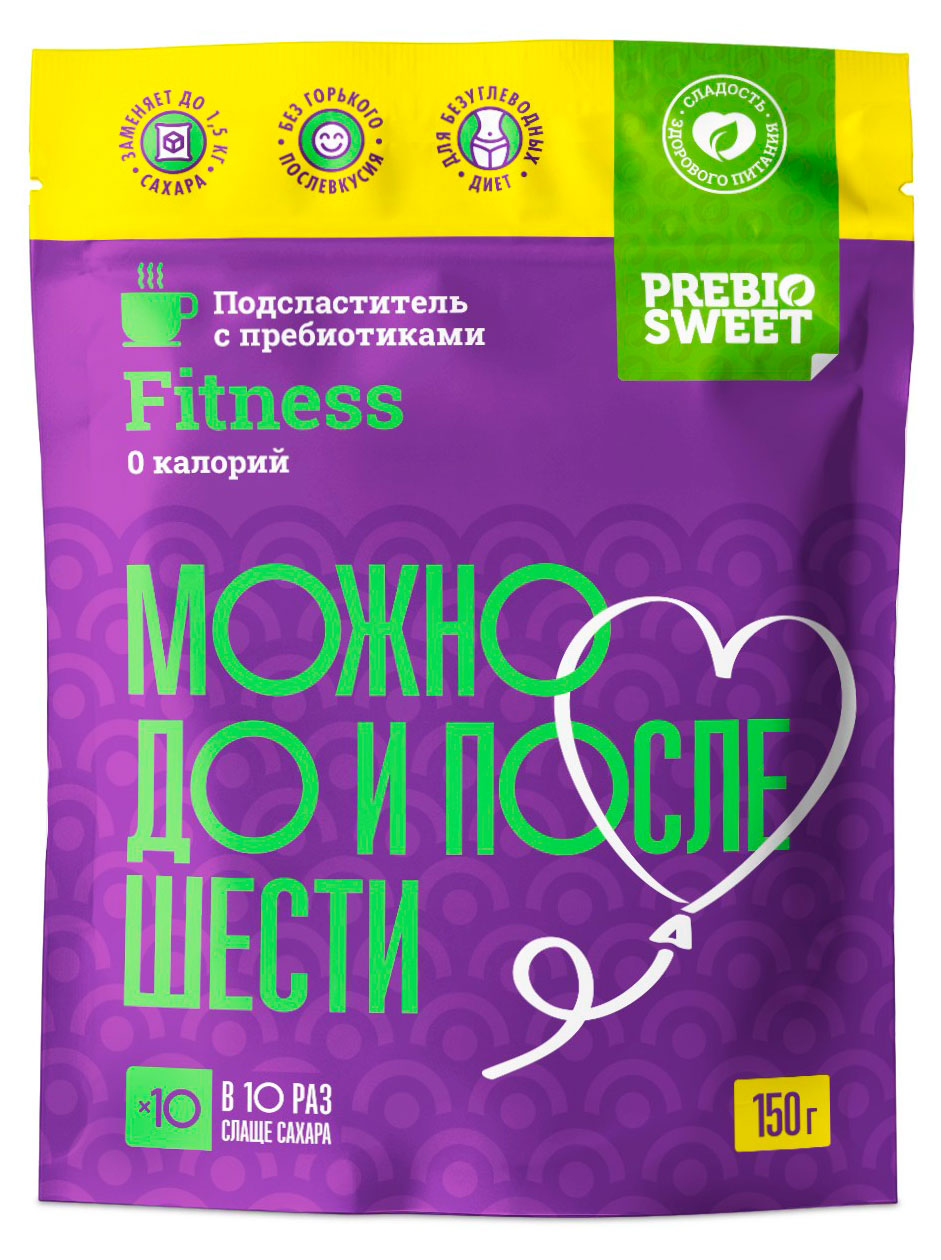 

Подсластитель PrebioSweet Fitness, 150 г