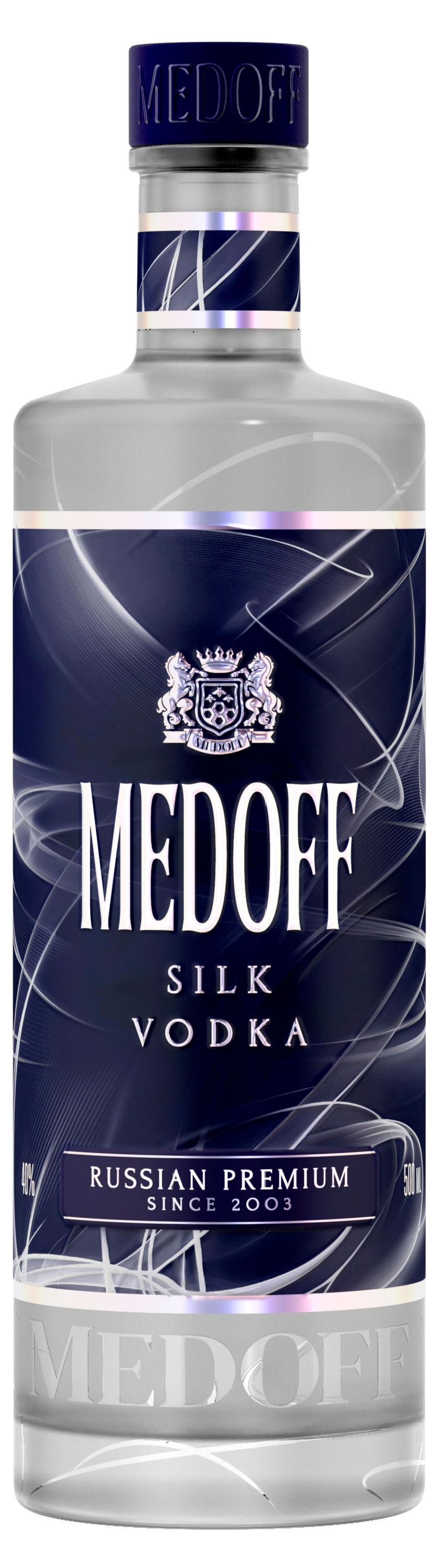 Medoff | Водка Medoff Silk Россия, 0,5 л