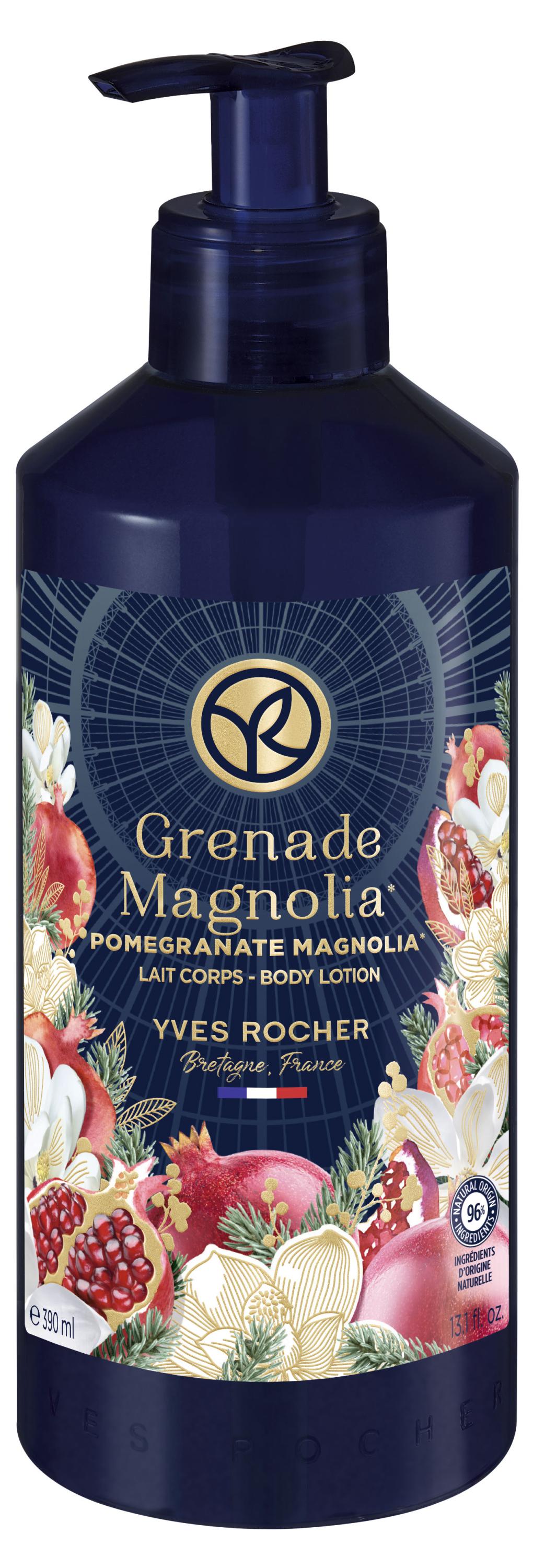 Молочко для тела Yves Rocher Гранат и магнолия, 390 мл